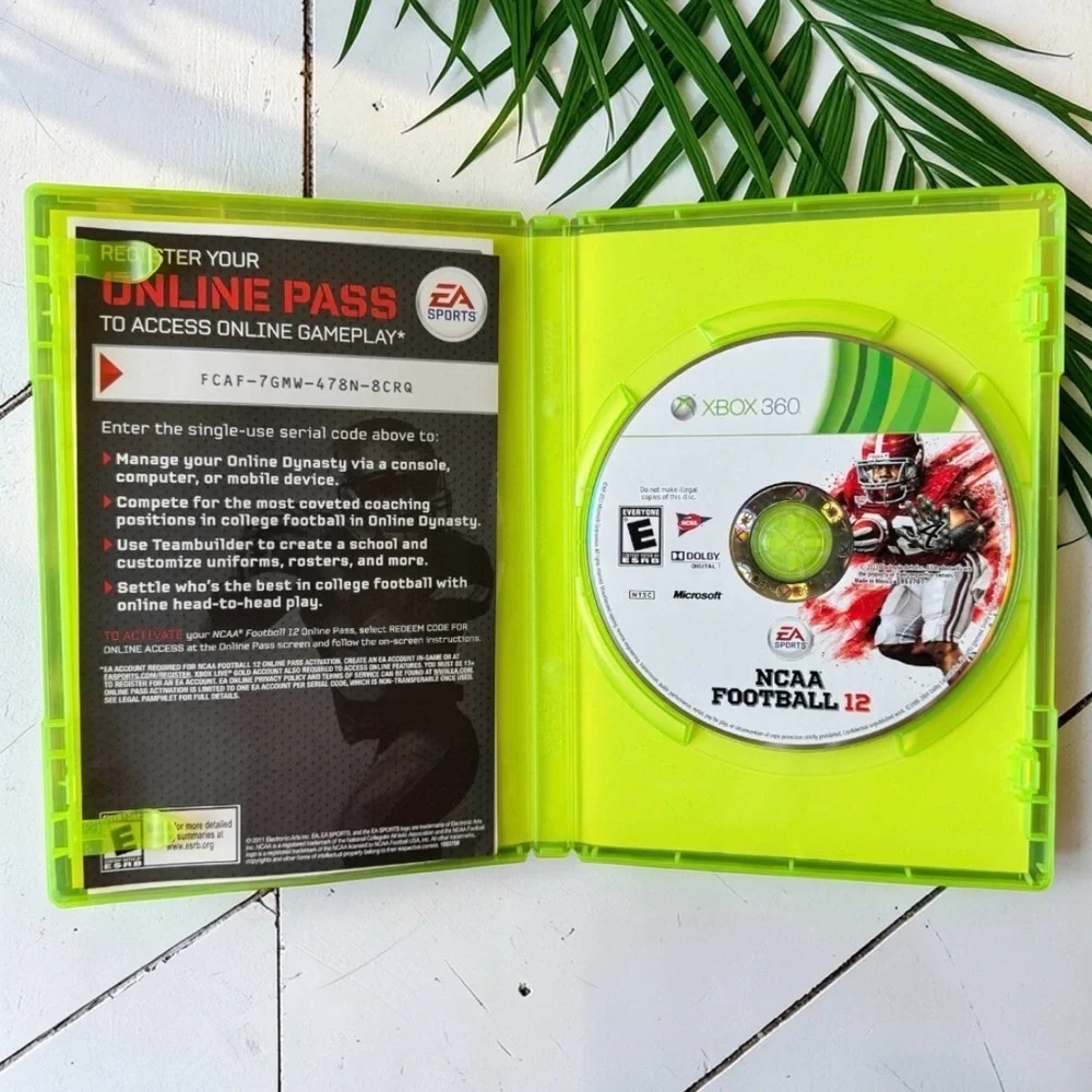 Xbox 360 NCAA Football 12 EA Sports College Football Game Xbox 360